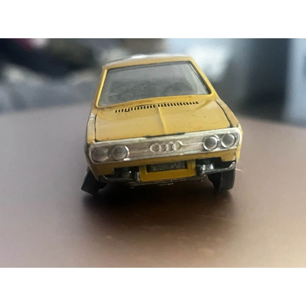 Vintage Schuco Audi 80 1:43 Die Cast Car Made Germany Hood Trunk Doors Open